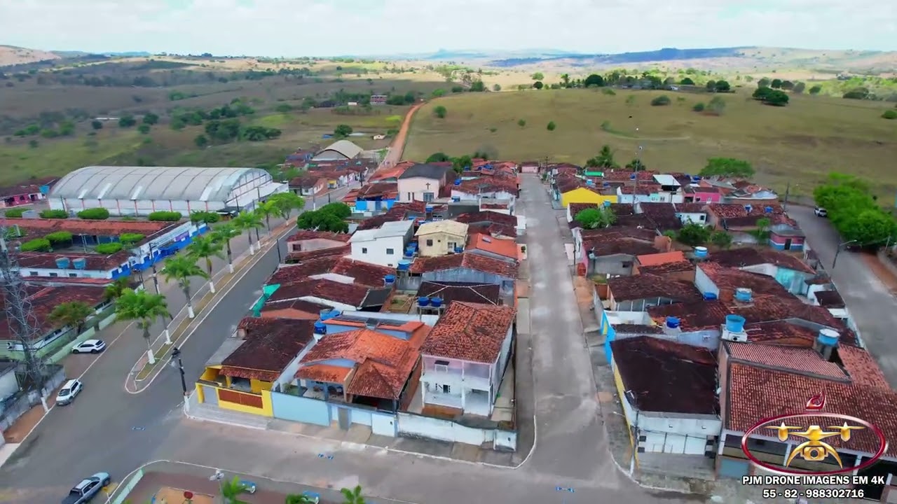 Limoeiro de Anadia | Alagoas Brasil | Visto de cima em 4K | Dji mini 3 Pro