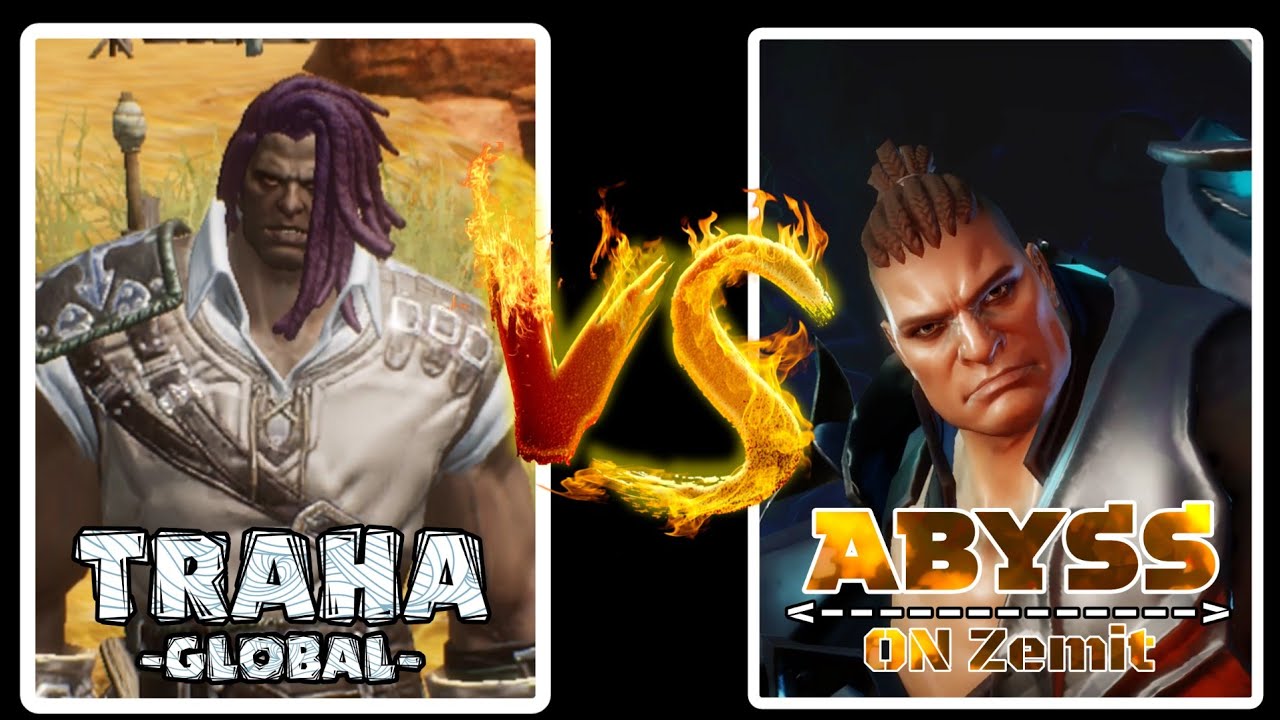 Abyss on zemit vs Traha global  Best MMORPG COMPARISON Gameplay For Android/iOS