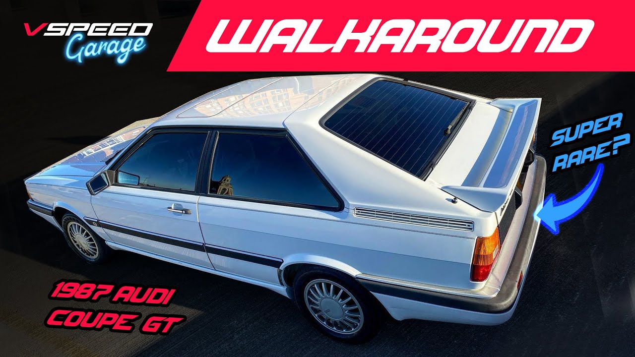 I BOUGHT A RARE ORIGINAL 1987 Audi Coupe GT! Walkaround Video