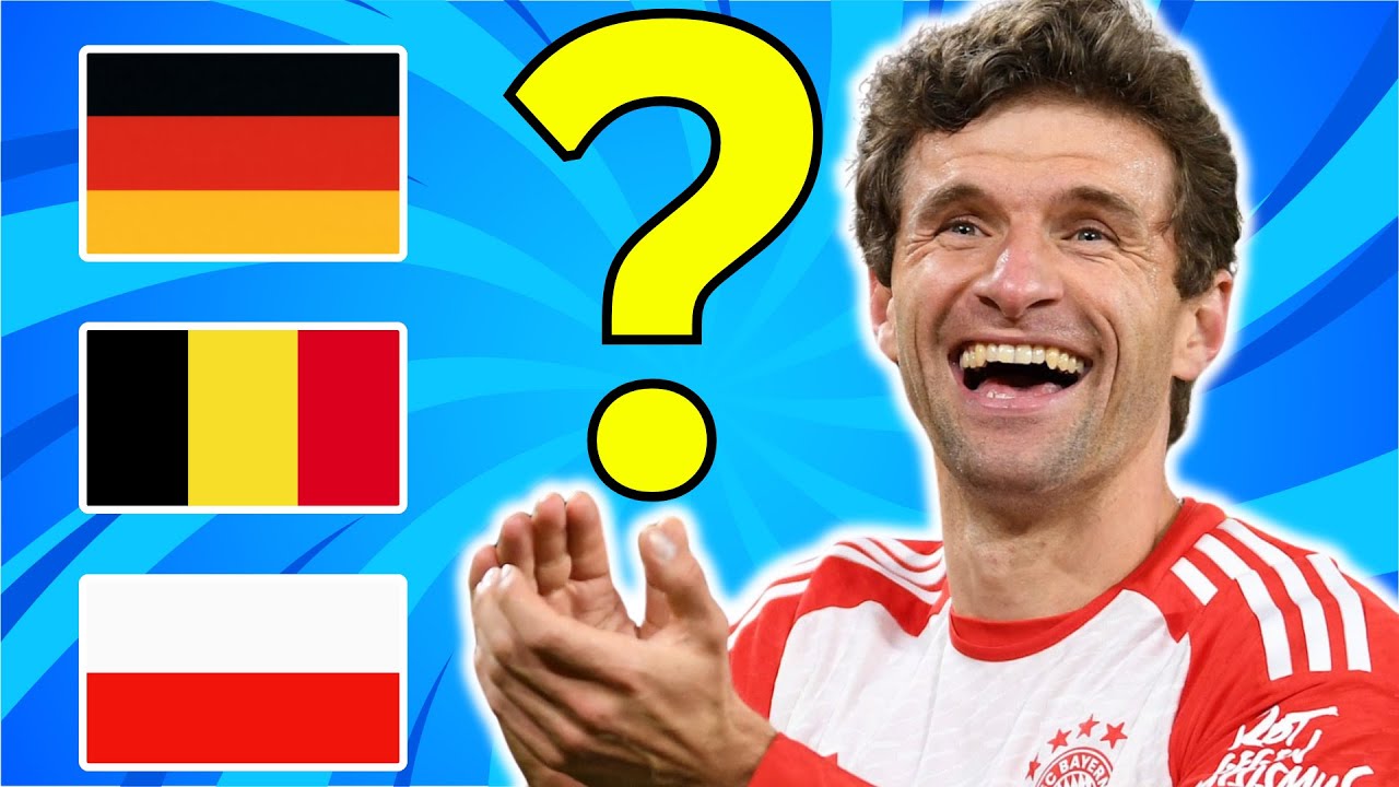 UNM&Ouml;GLICH! Errate die Nationalit&auml;t der Fu&szlig;baller! | Fu&szlig;ball Quiz 2024