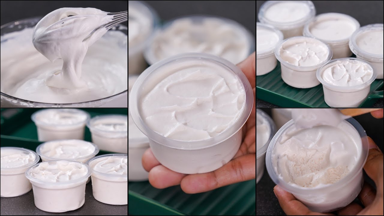 VANILLA CUP ICE CREAM | WITHOUT CONDENSED MILK & MIXTURE | EASY CUP ICE CREAM | VANILLA ICE CREAM