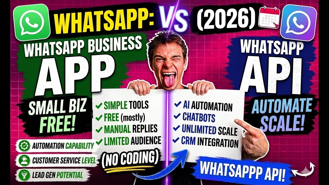 WhatsApp Business App против WhatsApp API: что выбрать? (2026)