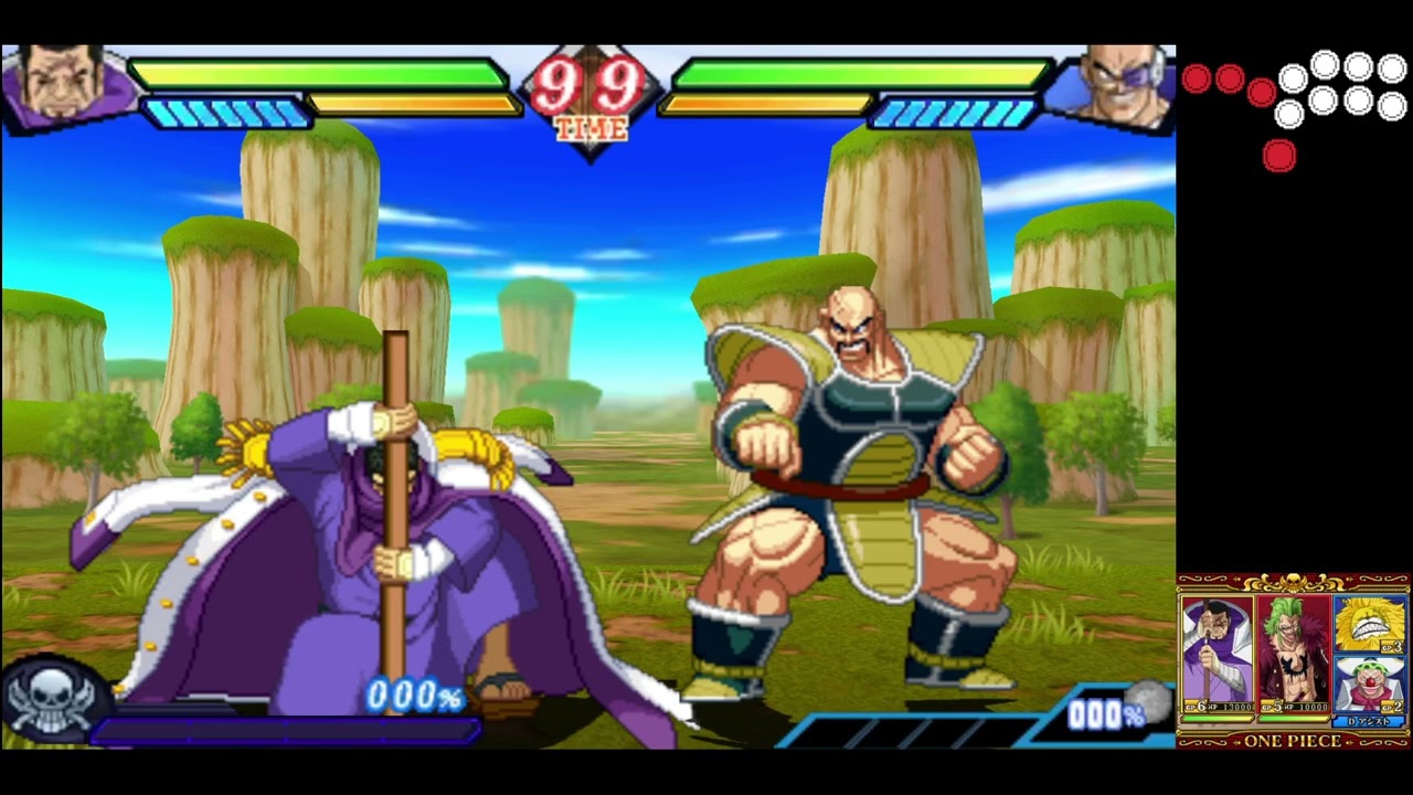 High level DBZ vs One Piece online matches: GriffyBones vs Makaraka, January 2024