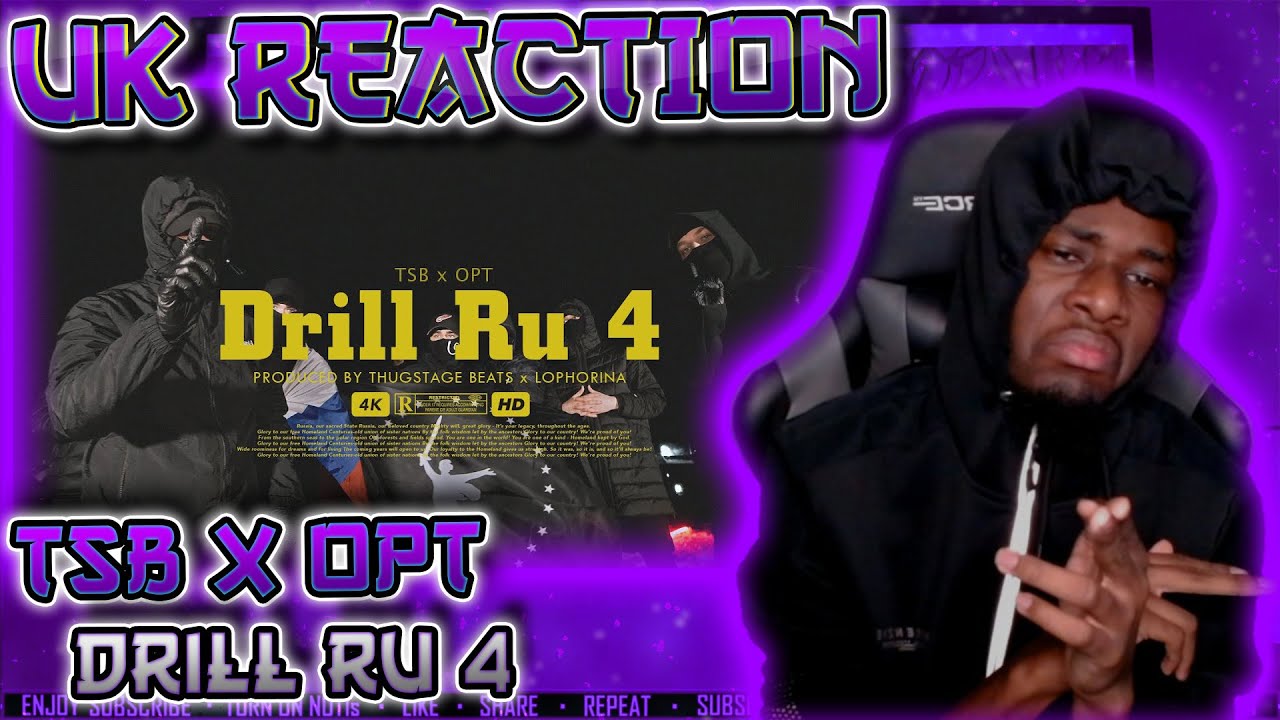 TSB ft. OPT - DRILL RU 4 (Official Video) #russiandrill [UK REACTION] | MLC Njies🎶