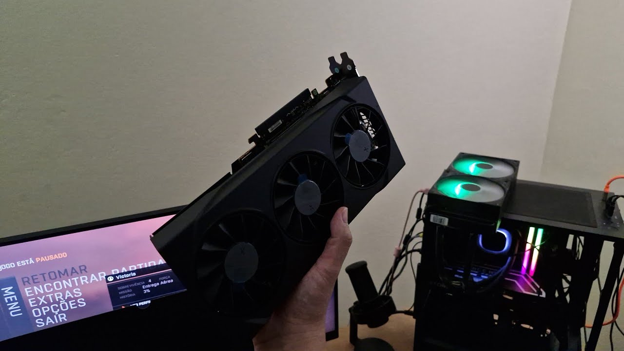 UNBOXING DA MINHA NOVA PLACA DE VÍDEO RX9060XT XFX 16GB 