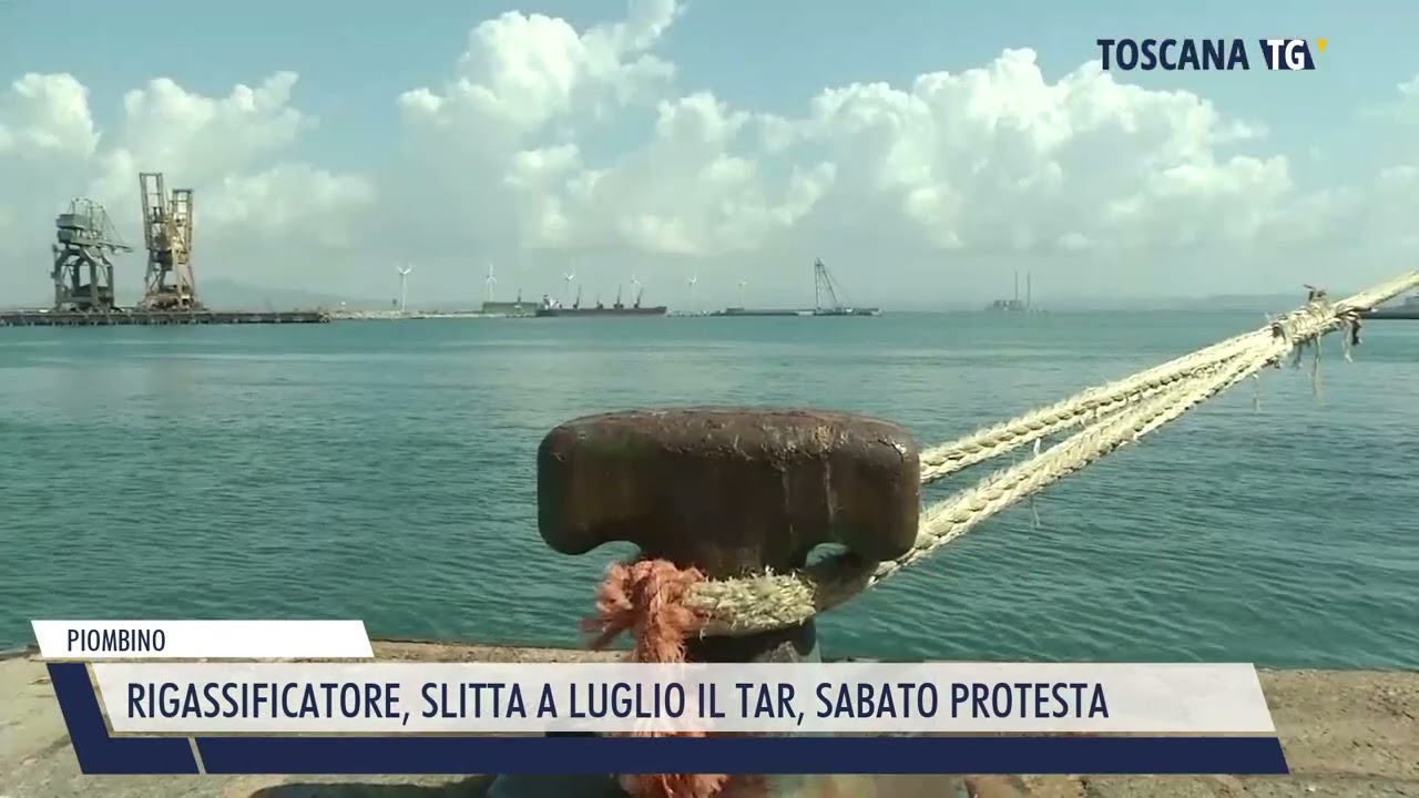 2023-03-09 PIOMBINO - RIGASSIFICATORE, SLITTA A LUGLIO IL TAR, SABATO PROTESTA