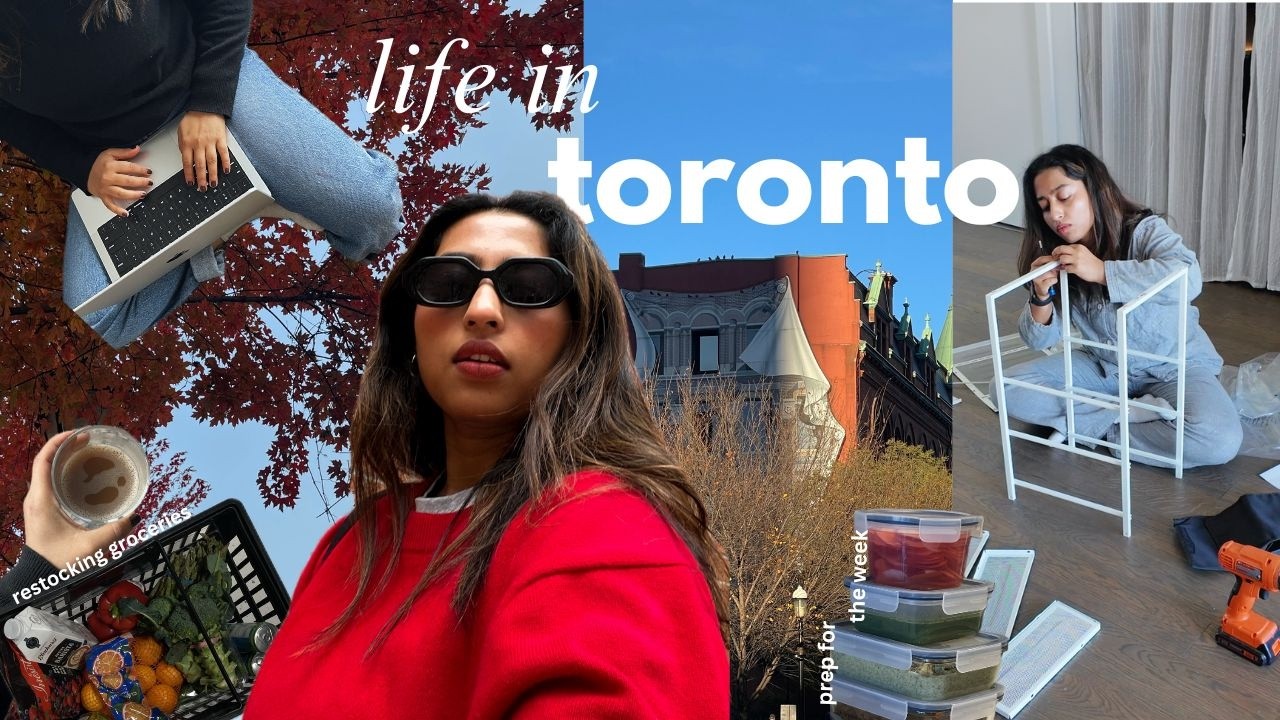 simple days in my life as a content creator in Toronto