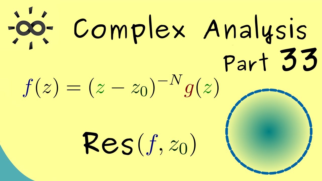 Complex Analysis 33 | Residue for Poles