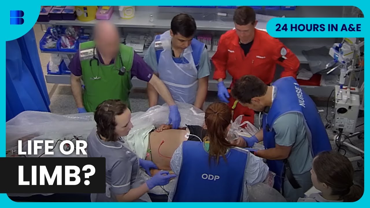 Can Doctors Save Adam’s Foot After Crash? | 24 Hours In A&E