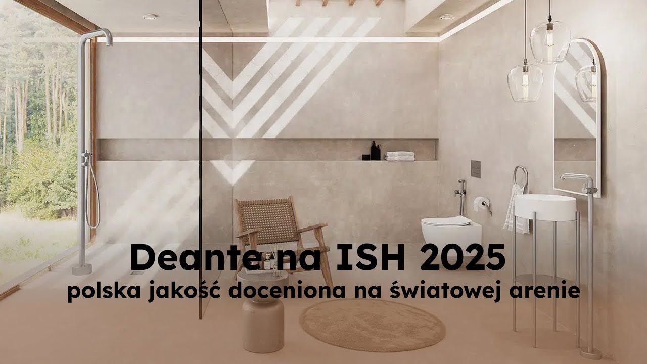 Polskie produkty na targach we Frankfurcie. Deante x ISH 2025