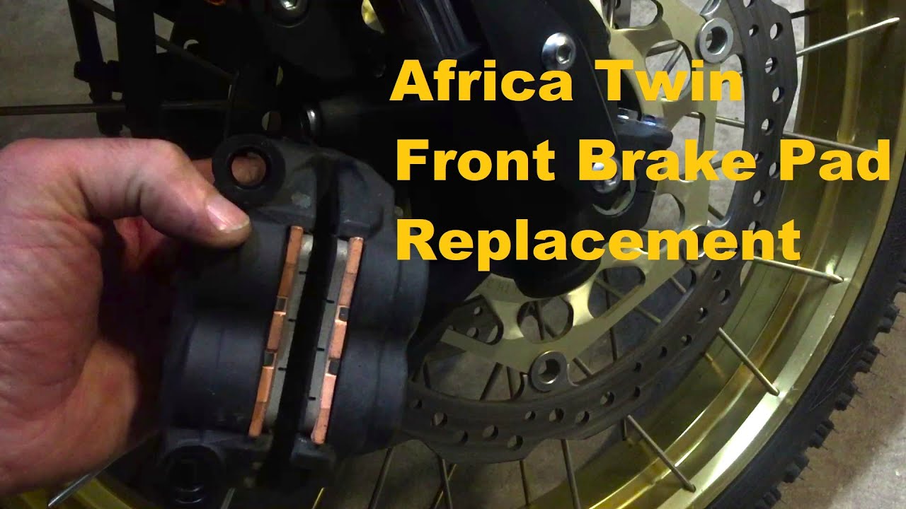 Africa Twin Front Brake Pad Replacement