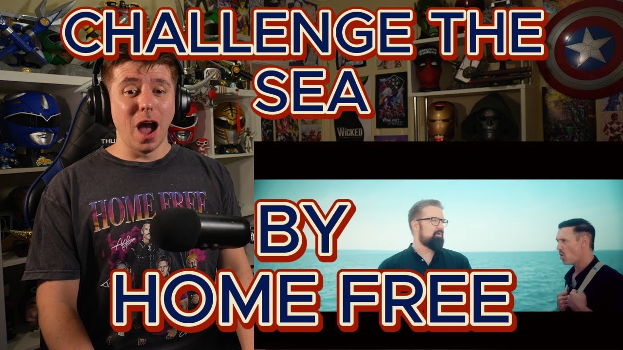 Совместная работа мечты!!!!!!! Слепая реакция на Home Free - Challenge The Sea при участии The Lo...