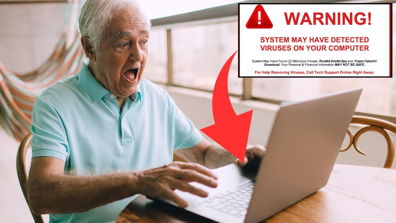 Saving a Victim From a Microsoft Pop-Up Scam!