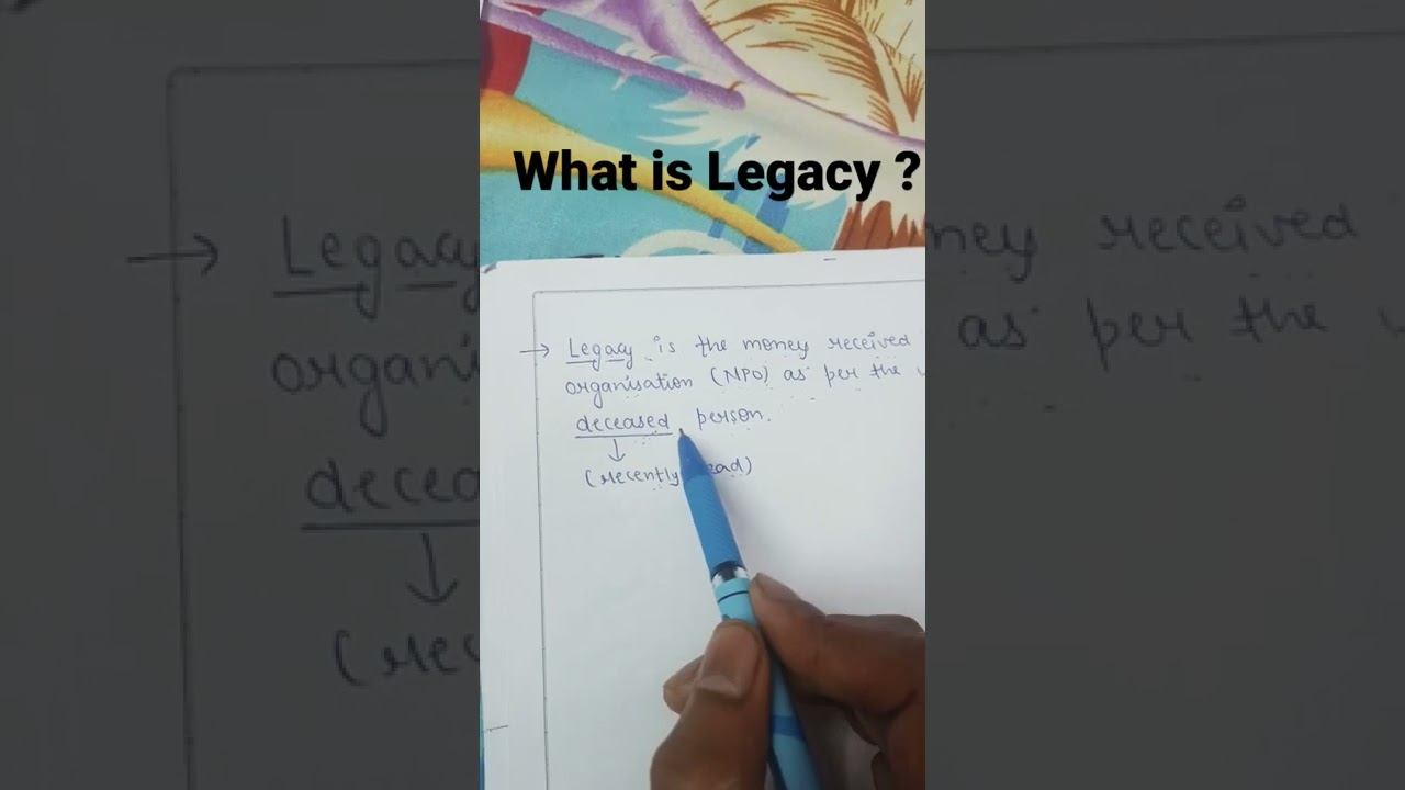 What is Legacy ?