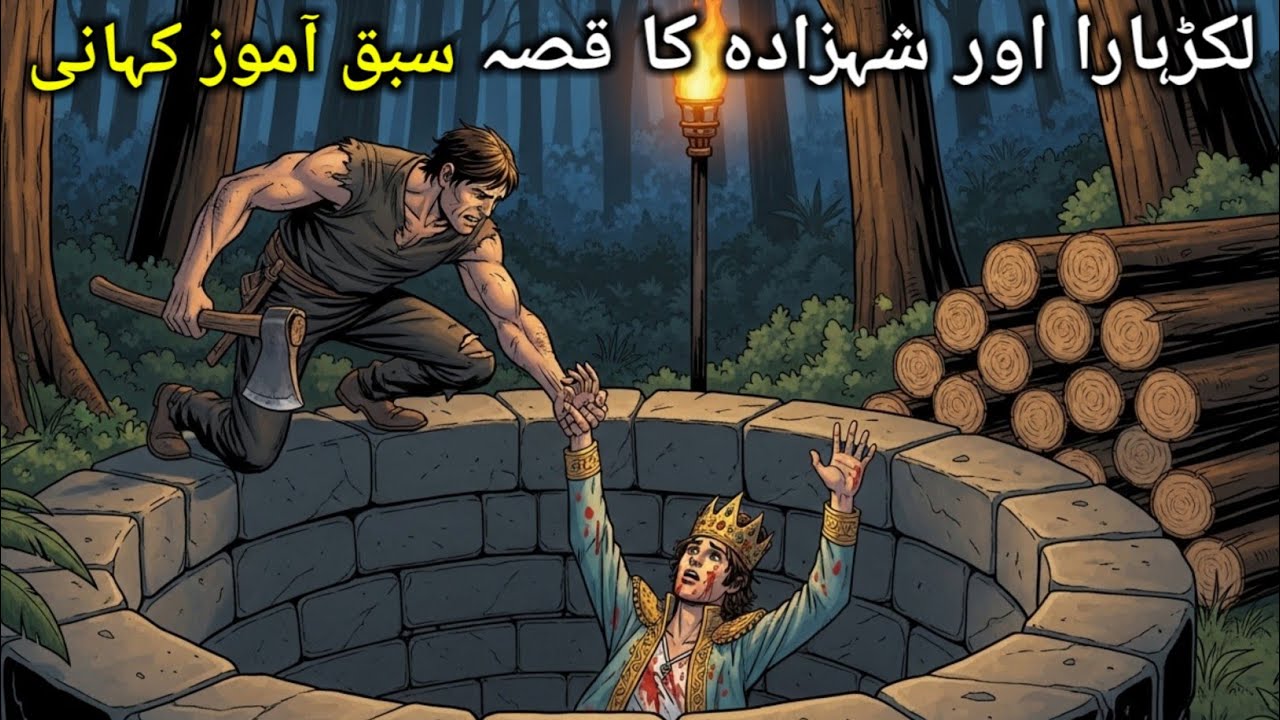 Lakarhara Or Shahzada Ka Kissa | Sabaq Amoz khaini | Moral story in urdu hindi