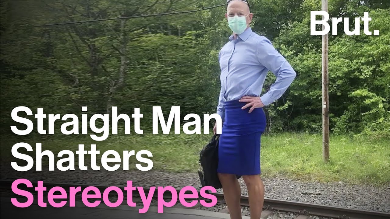 Straight Man In Heels And Skirts, Shatters Gender Stereotypes