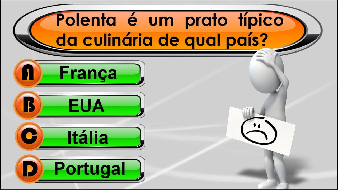 QUIZ VIRTUAL 88 - Perguntas de Conhecimentos Gerais com alternativas de Múltipla Escolha.