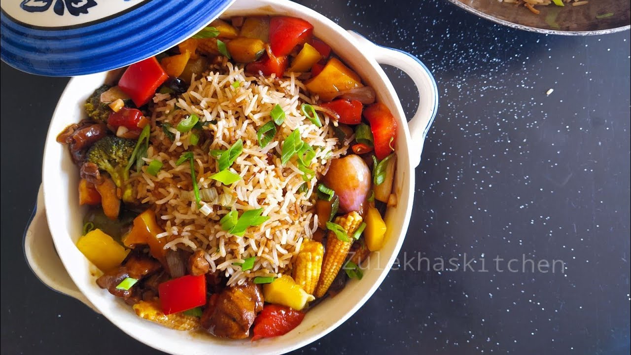 Chicken Pot Rice Recipe | Easy Pot Rice Recipe | Zulekhas Kitchen Recipes