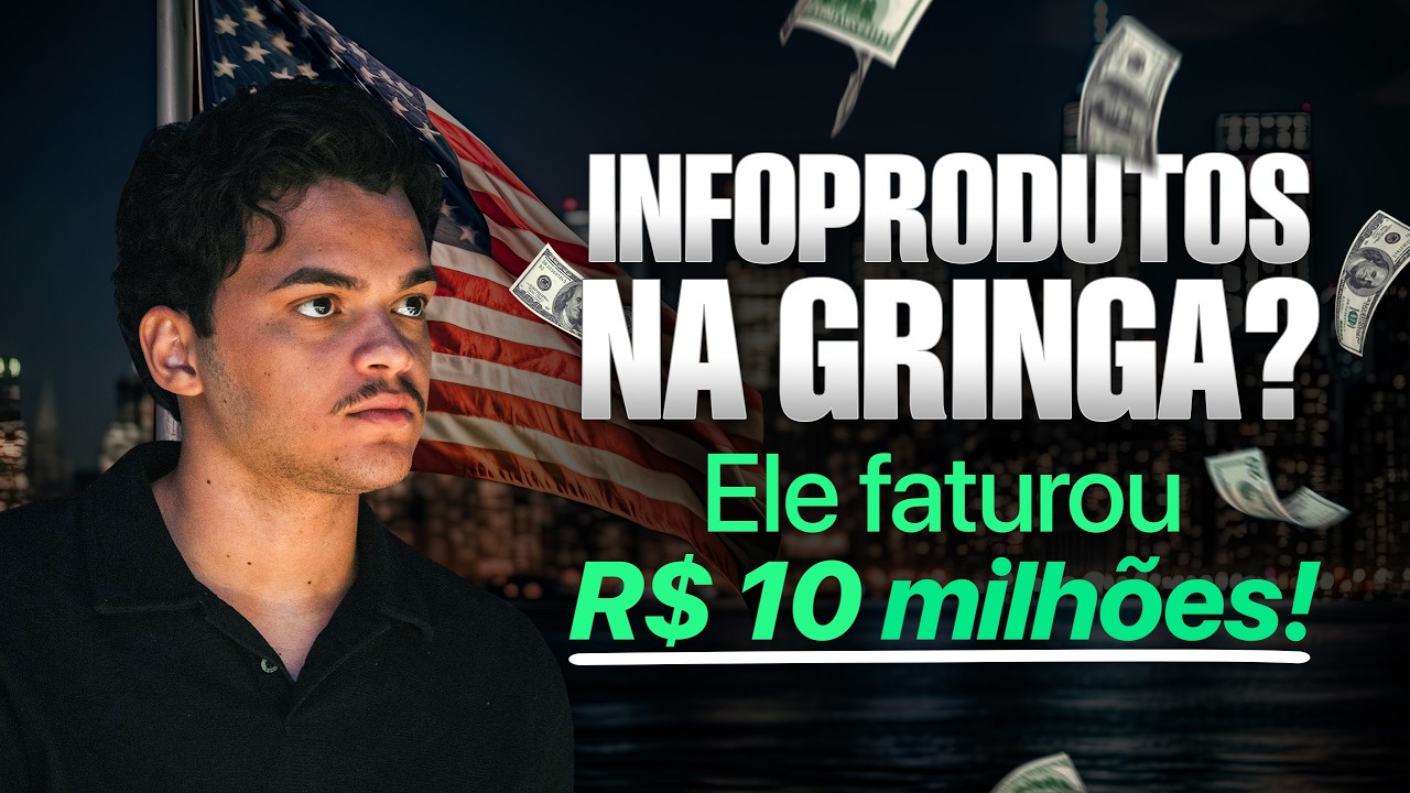 Ele Faturou R$10 Milh&otilde;es Vendendo Infoprodutos na Gringa | Lucas Emanoel - Kiwicast #550