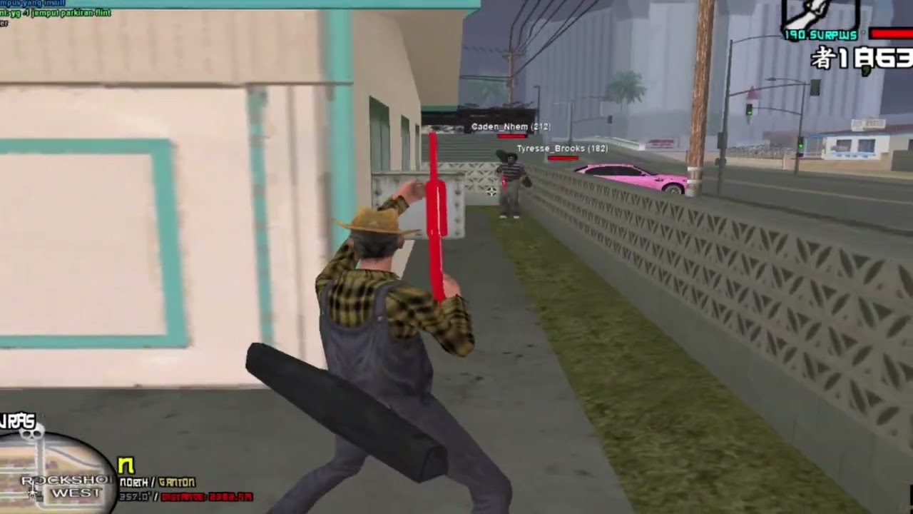 [SSRP] clip kawan sotot lawan 4 orang...
