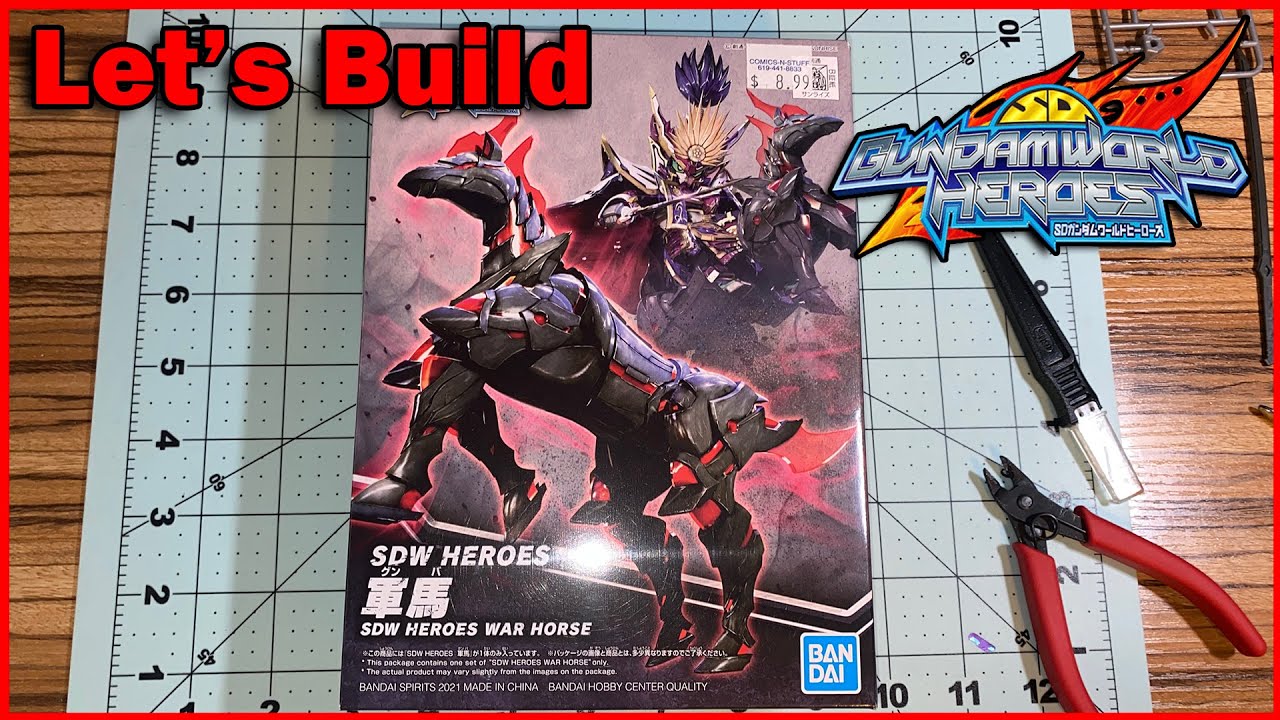Let Build - SDW Heroes War Horse | 4K Gunpla