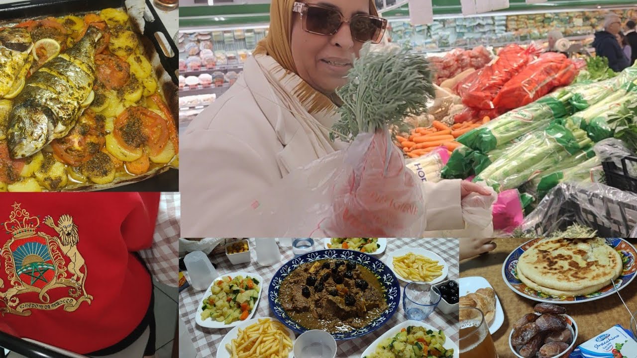حتى الشيبة و النعناع كينين في iper tosano..... ماما و بشرى  رجعو من المغرب و صبحنا ناشطات🎉🥳