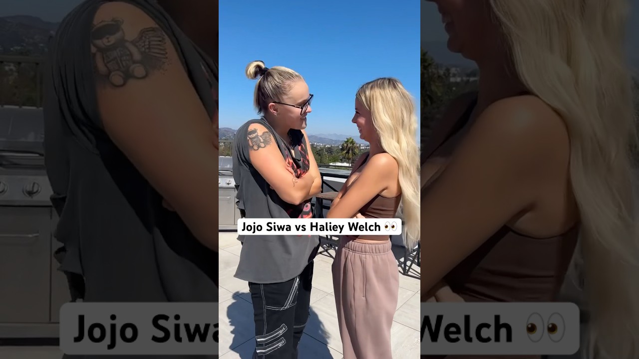 Jojo Siwa vs Haliey Welch 👀