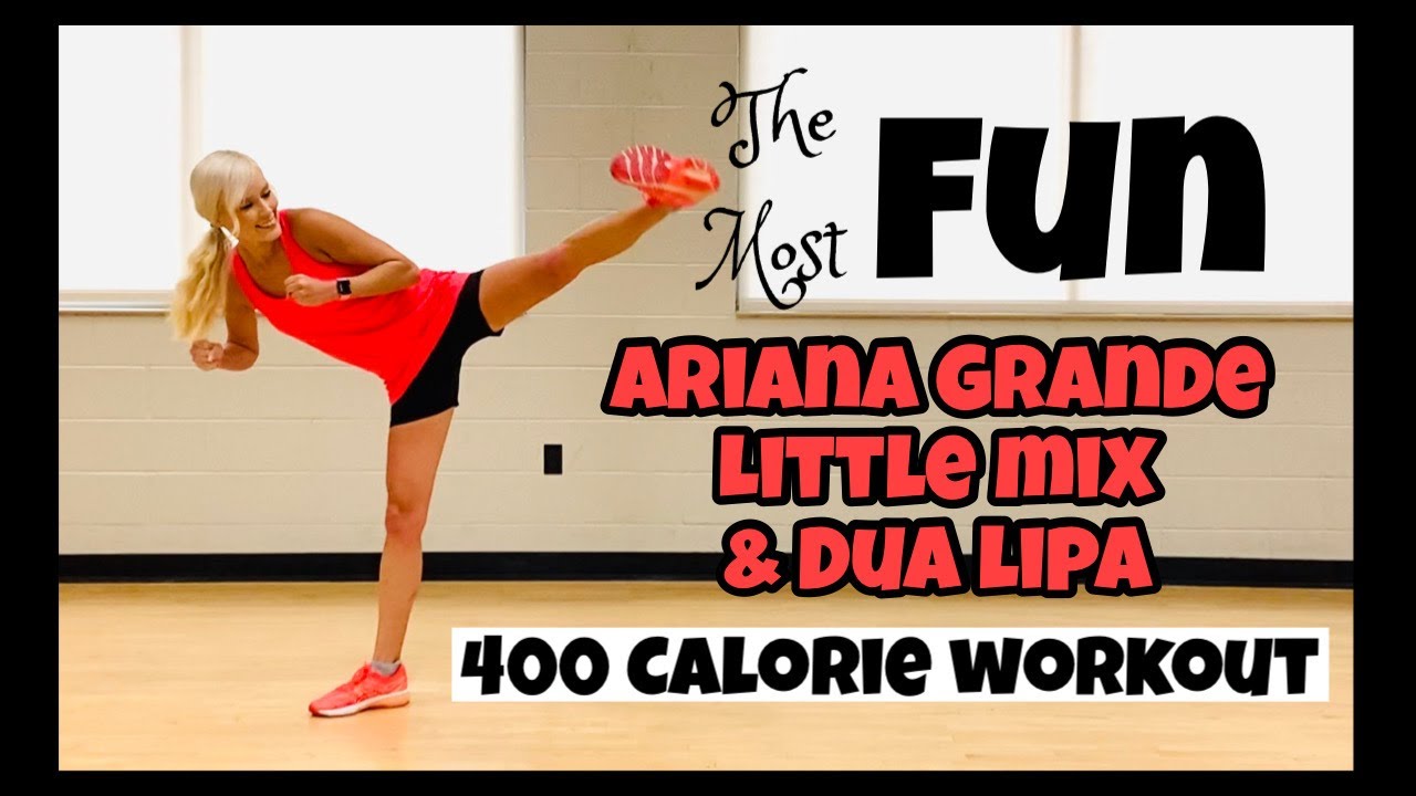 The Most Fun Ariana Grande, Little Mix & Dua Lipa 400 Calorie Workout