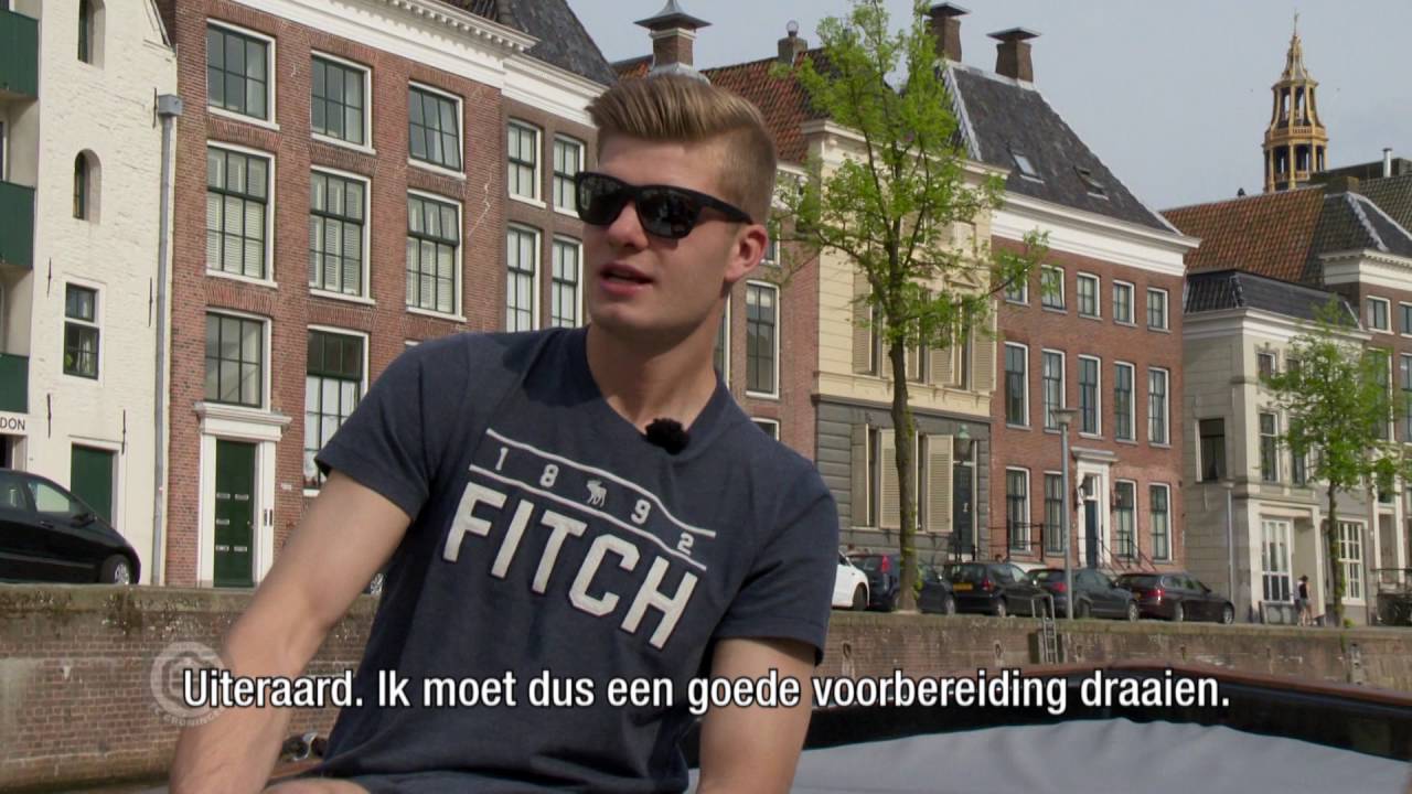 Met Alexander Sørloth door de grachten van Groningen