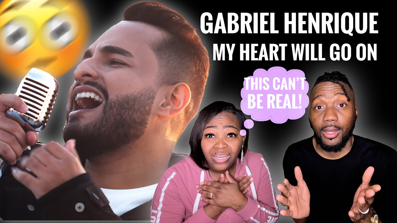 Our First Time Hearing | Gabriel Henrique “ My Heart Will Go On” Better Then The Original❓ #REACTION