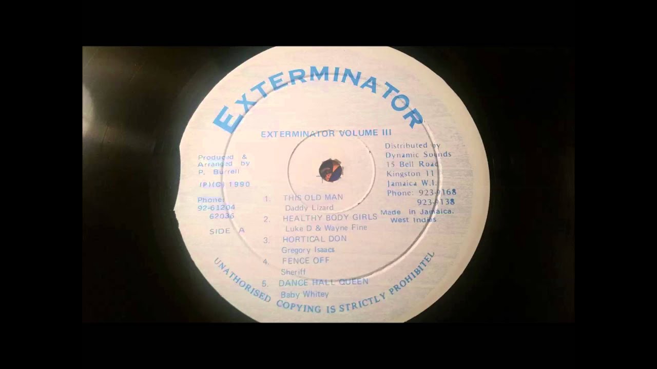 Gregory Isaacs - Heartical Don - Xterminator LP 1990