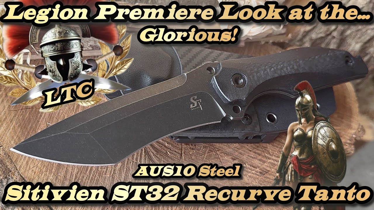 Legion Premiere Sp&oacute;jrz na Sitivien ST32 Recurve Tanto ze stali AUS10