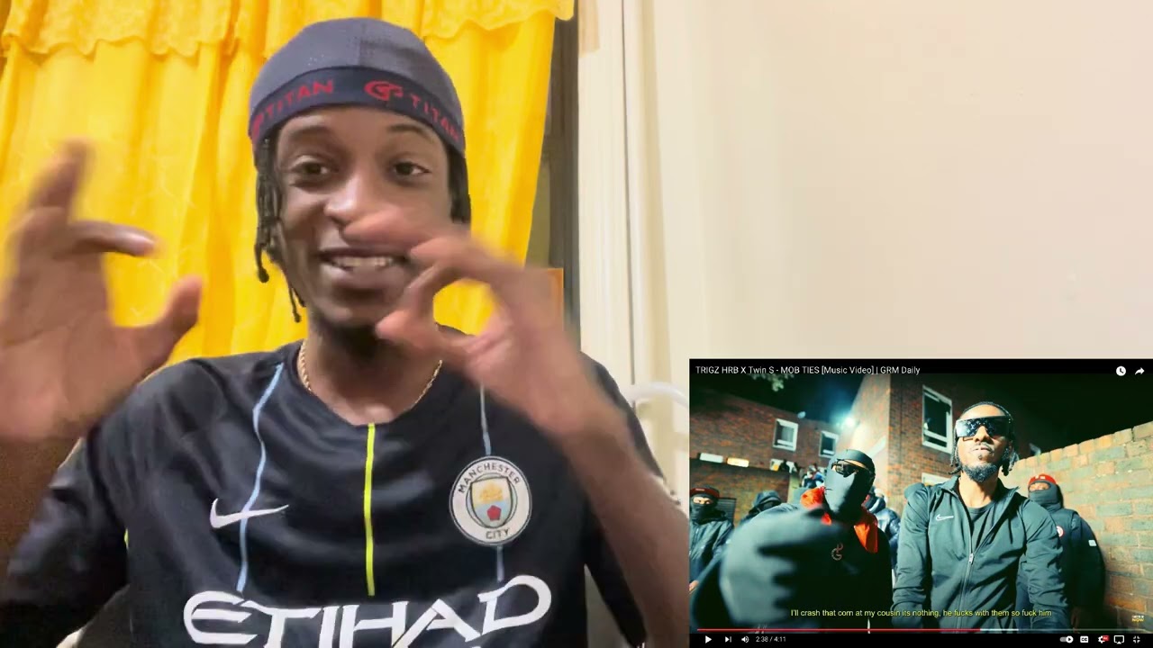 American 🇺🇸 Reacts To TRIGZ HRB X Twin S - MOB TIES [Music Video] | GRM Daily
