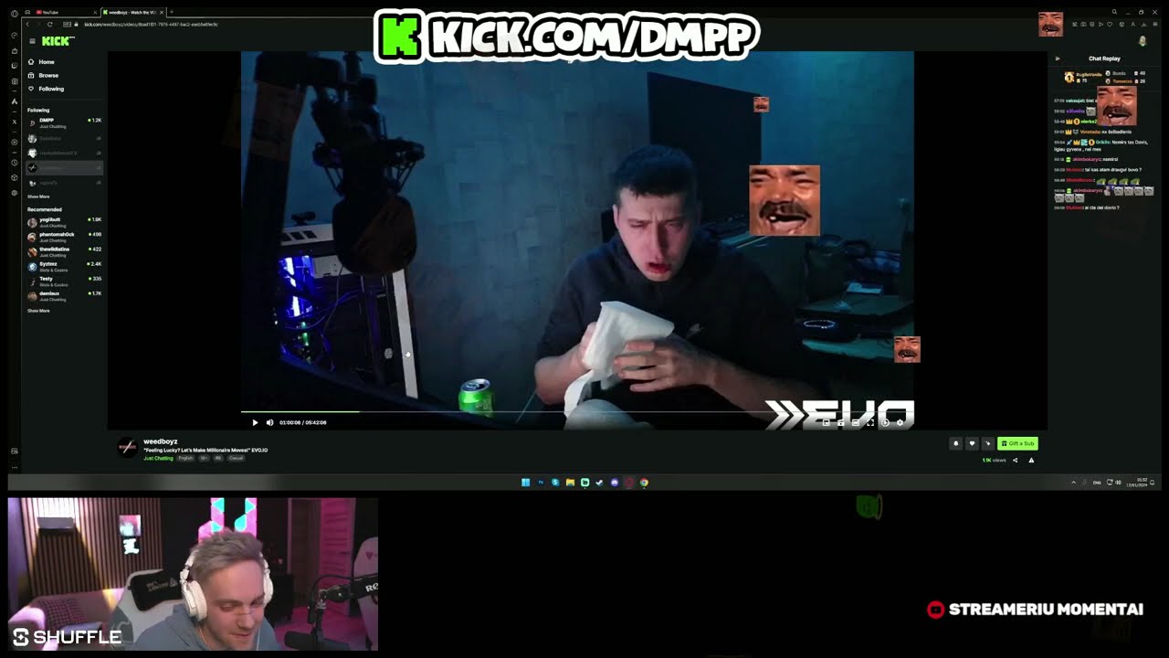 Rajono Kunigo Reakcija į Ainio Streamą Kai Jis Pamatė Kunigo IG Story | Momentai #11