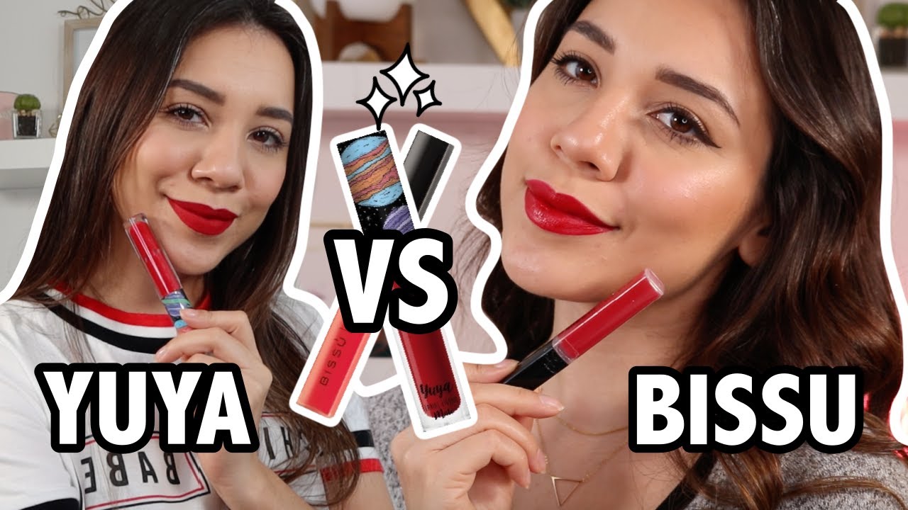 BISSU VS YUYA - BATALLA DE LABIALES ¿Cual es mejor?
