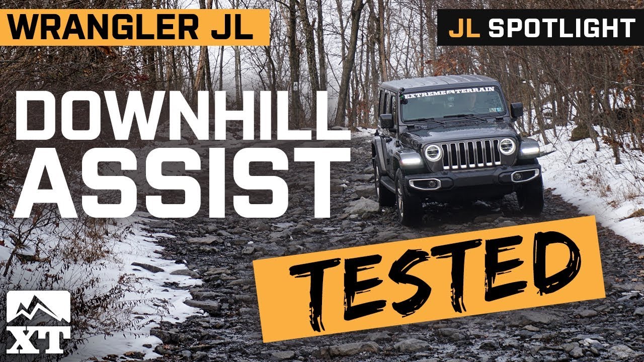Tested JL Hill Descent Control | How Good Is The JL Wrangler's Hill Descent Control?