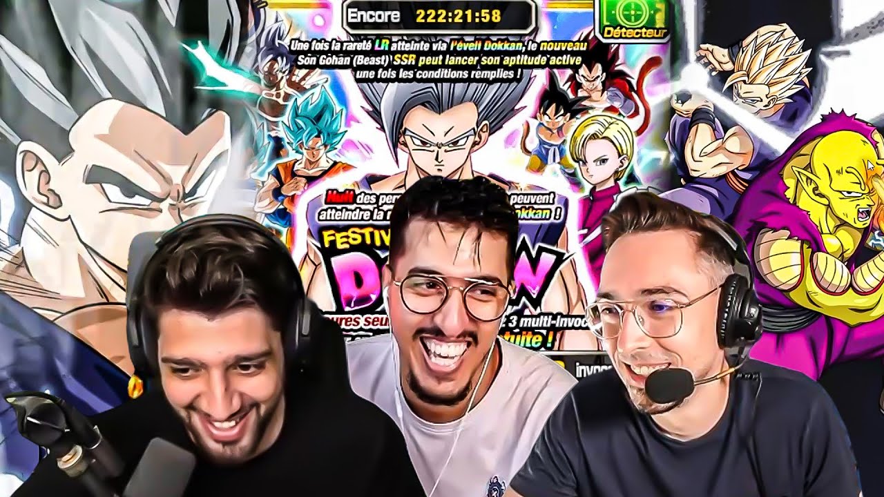 LE PLUS HORRIBLE TRIPLE DUEL INVOCATION DE L’HISTOIRE SUR GOHAN BEAST LR | DBZ DOKKAN BATTLE