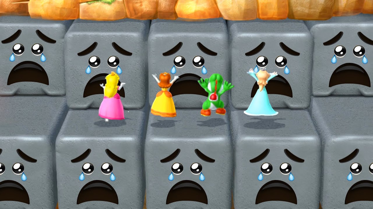 Mario Party 10 Minigames - Peach Vs Daisy Vs Yoshi Vs Rosalina (Master Difficulty)