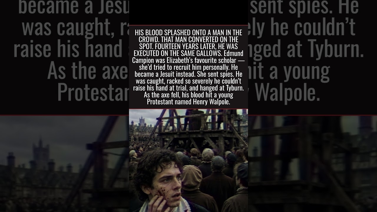 Blood Hit A Man In The Crowd. That Man Converted. Fourteen Years Later He Was Executed same place.