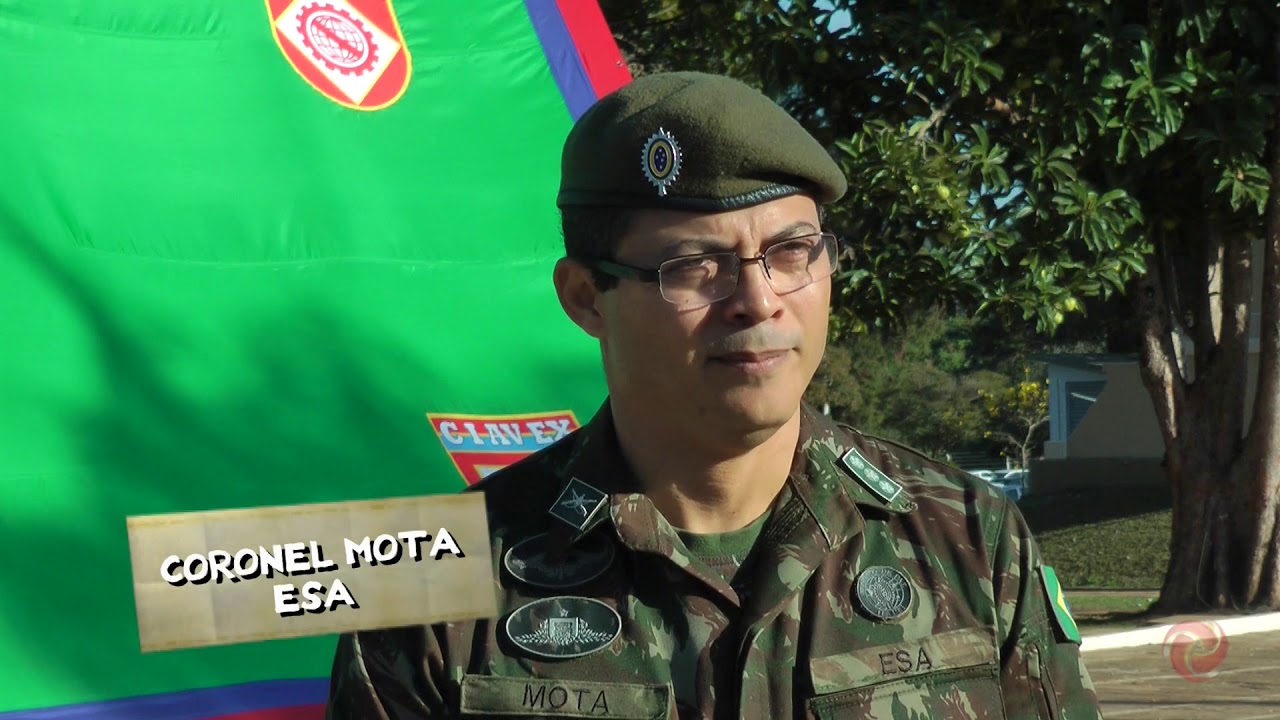 Em Três Corações visitamos um quartel.