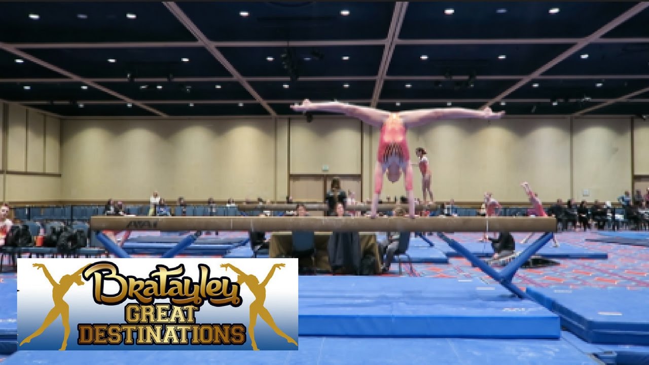 Bratayley Great Destinations Gymnastics Meet | Level 8 | itzamanda