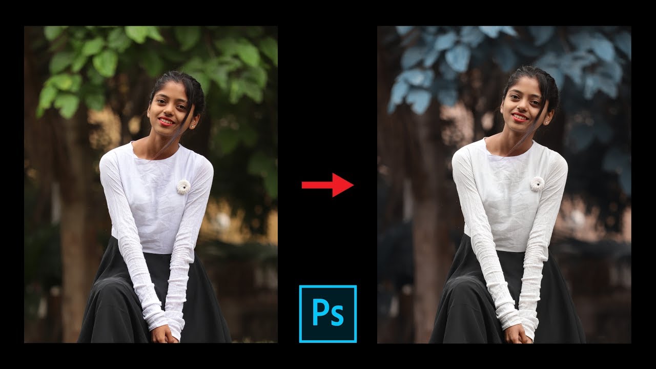 How to create blue effect in photoshop in just 2 minutes by mukeshmackl
