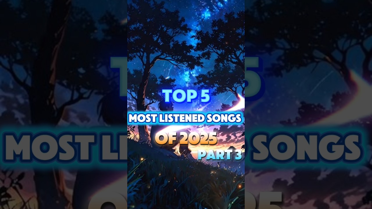 Top 5 Most Listened Songs of 2025🫶🏻💗(part 3)|deewaniyat,pan india|