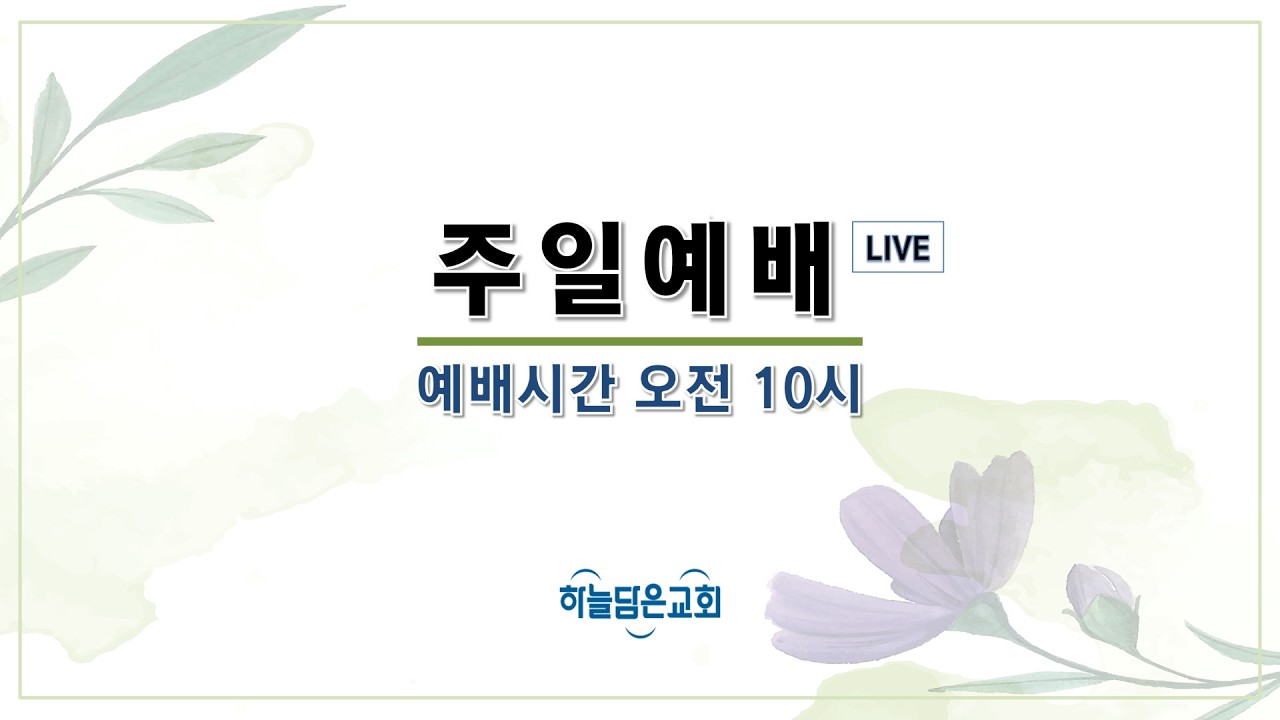 2026.3.15【주일예배】'나쁜 사람인가, 아픈 사람인가?' (마 9:9-13) | 남정우 목사