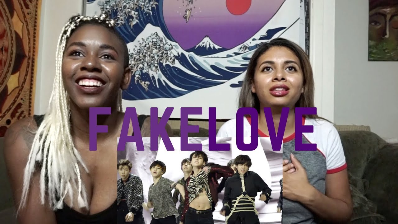 FIRST TIME WATCHING AND LISTENING TO BTS!! (FAKE LOVE REACTION)