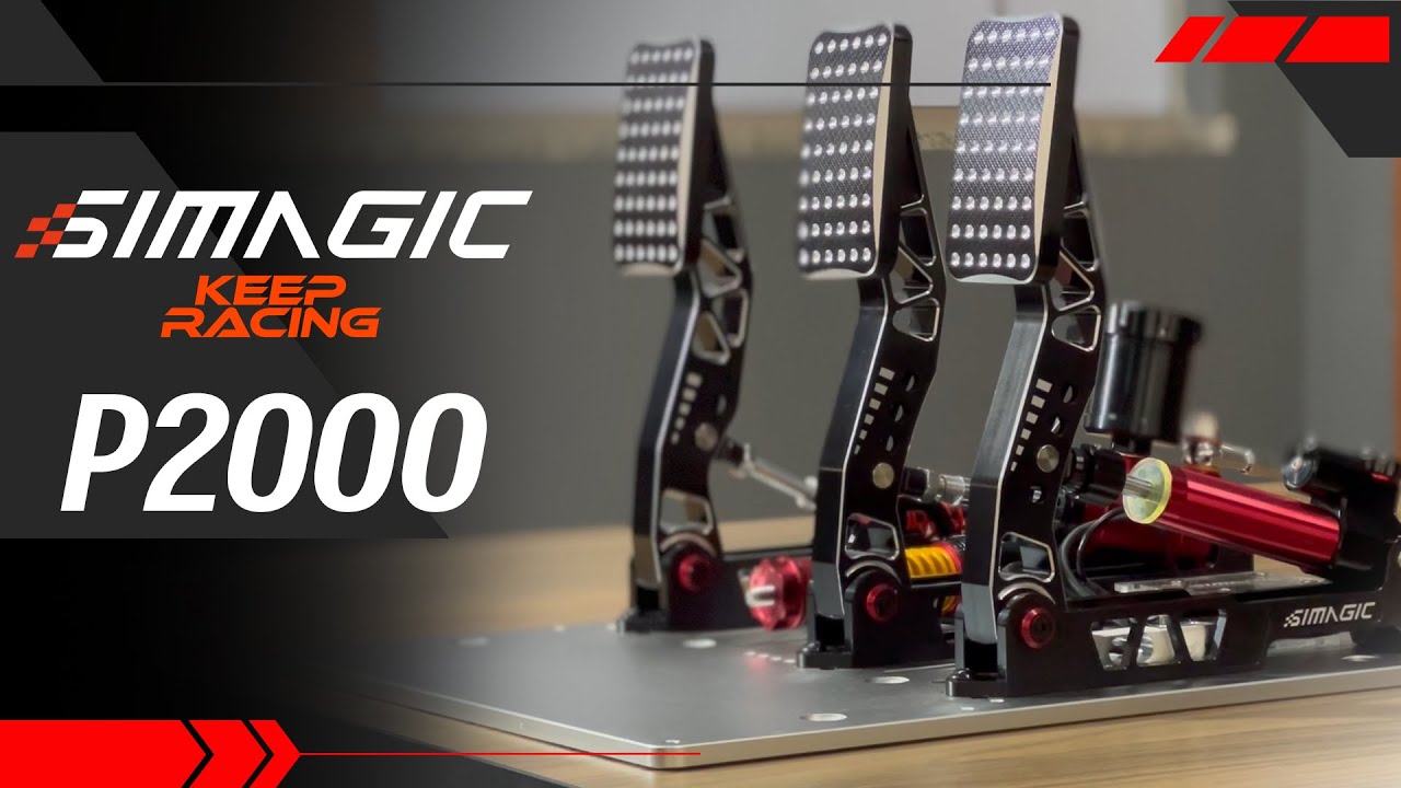 SIMAGIC P2000 - Unboxing, assembly and adjustments! By Extreme Simracing