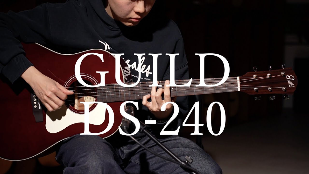 6개월을 기다렸습니다!! 색깔 천재 Guild DS-240 Red Wine 레드와인