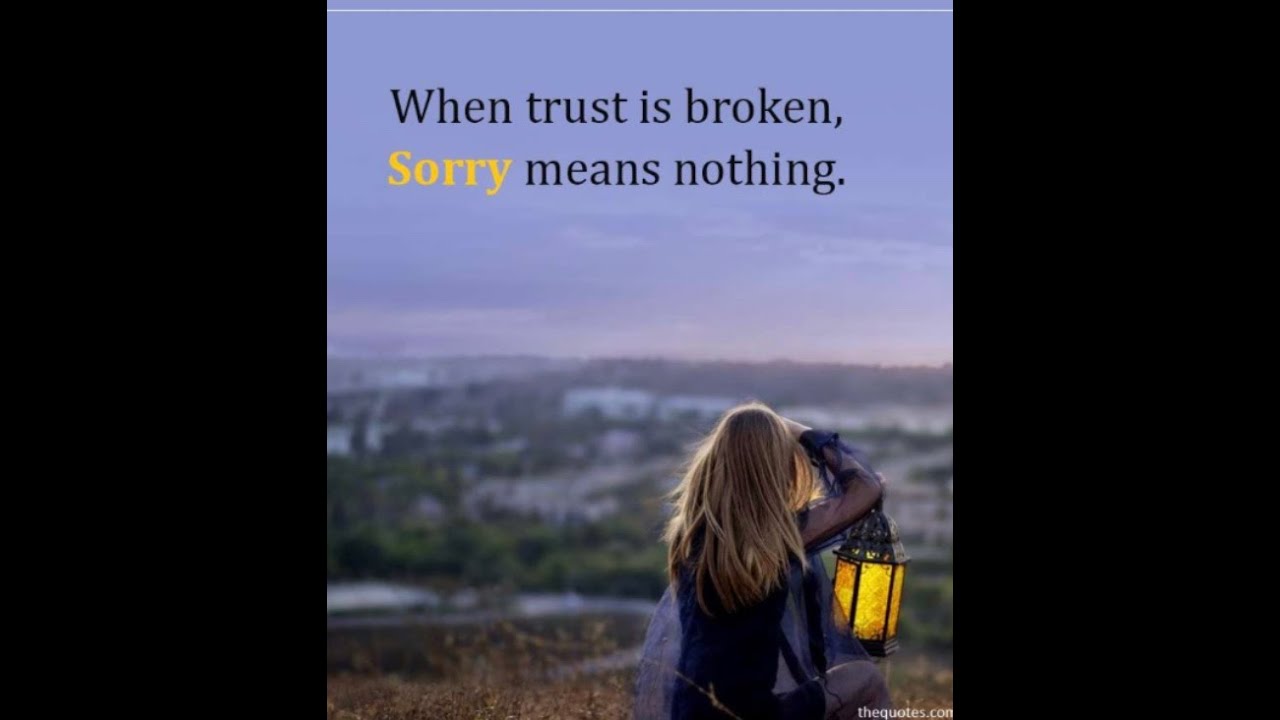 The Sunday Edition, Episode 9 When trust is broken!