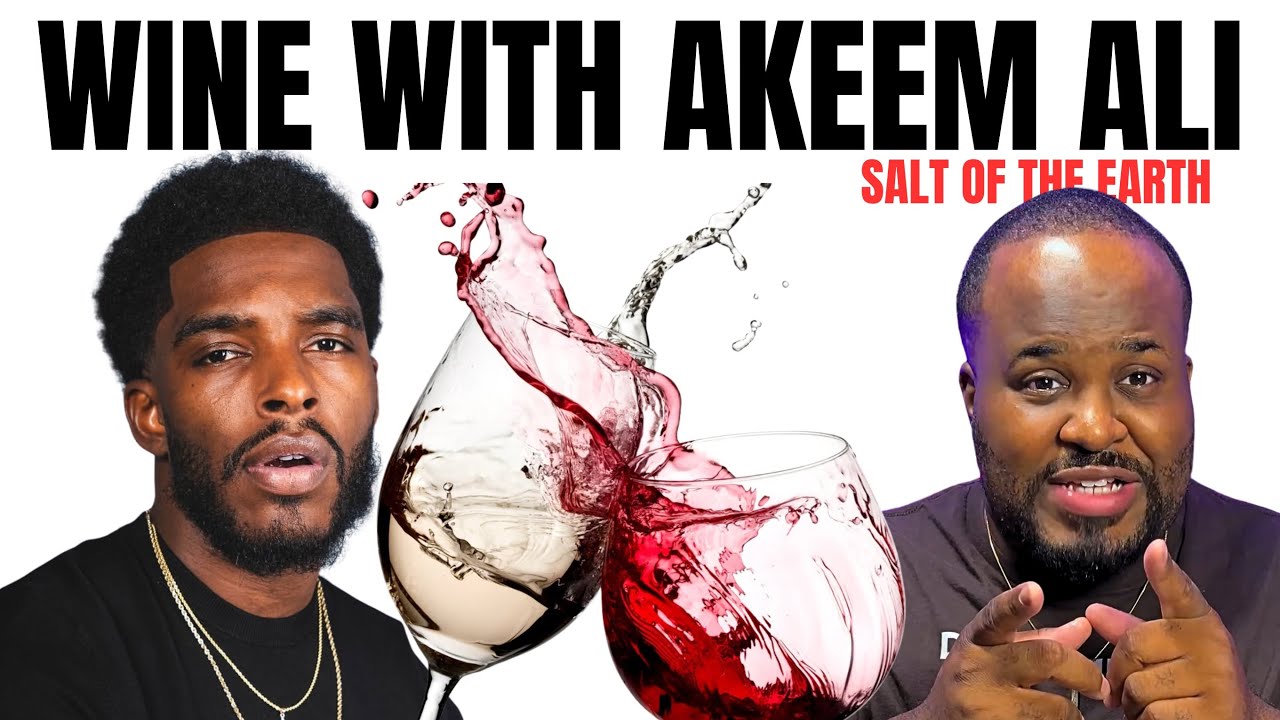 Аким Али пробует вино Salt of the Earth крепостью 16% | @Akeem__Ali и обзоры на Tapped
