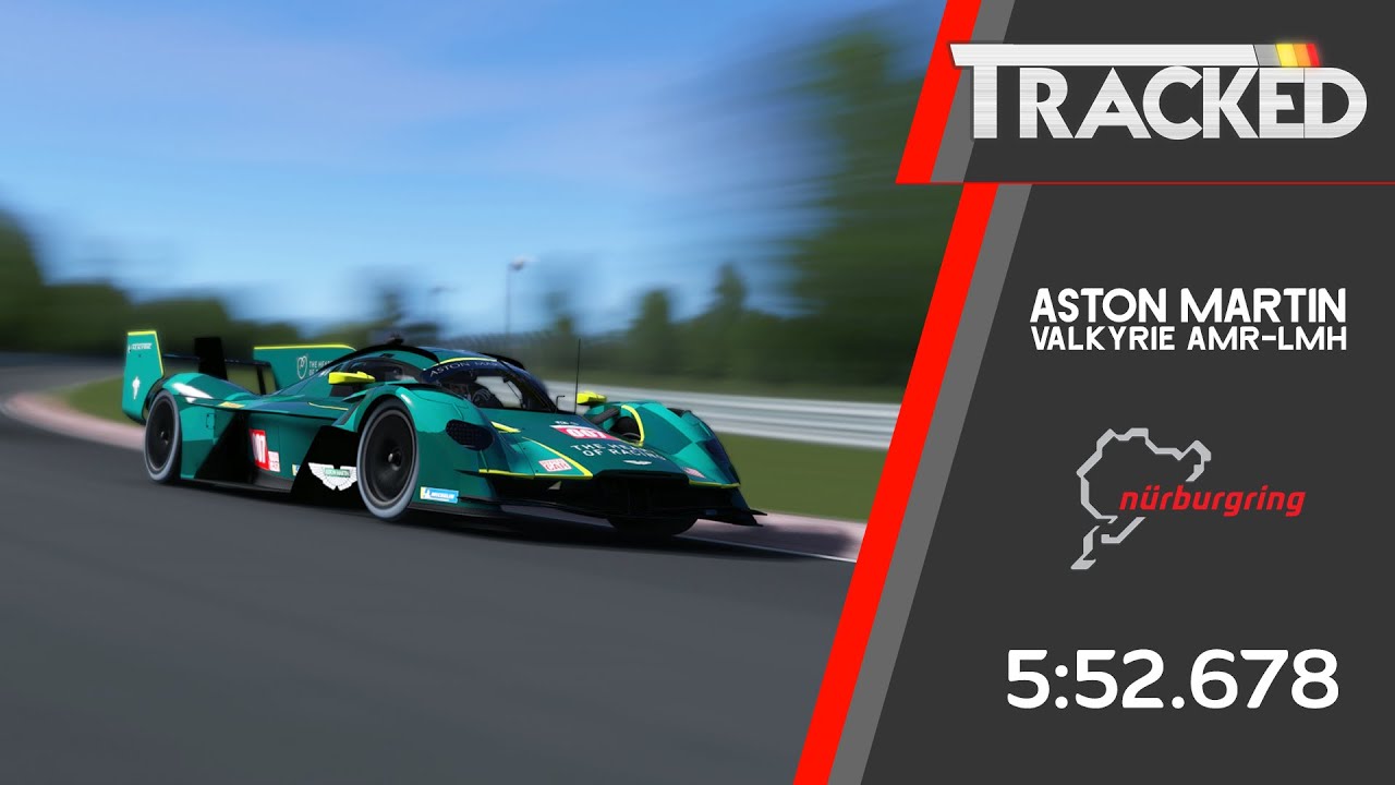 2025 Aston Martin Valkyrie AMR-LMH / Nürburgring 5:52.678 / Tracked Hotlap / Assetto Corsa